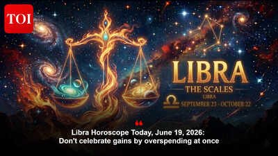 Libra Horoscope Today, June 19, 2026: Don't celebrate gains by overspending at once