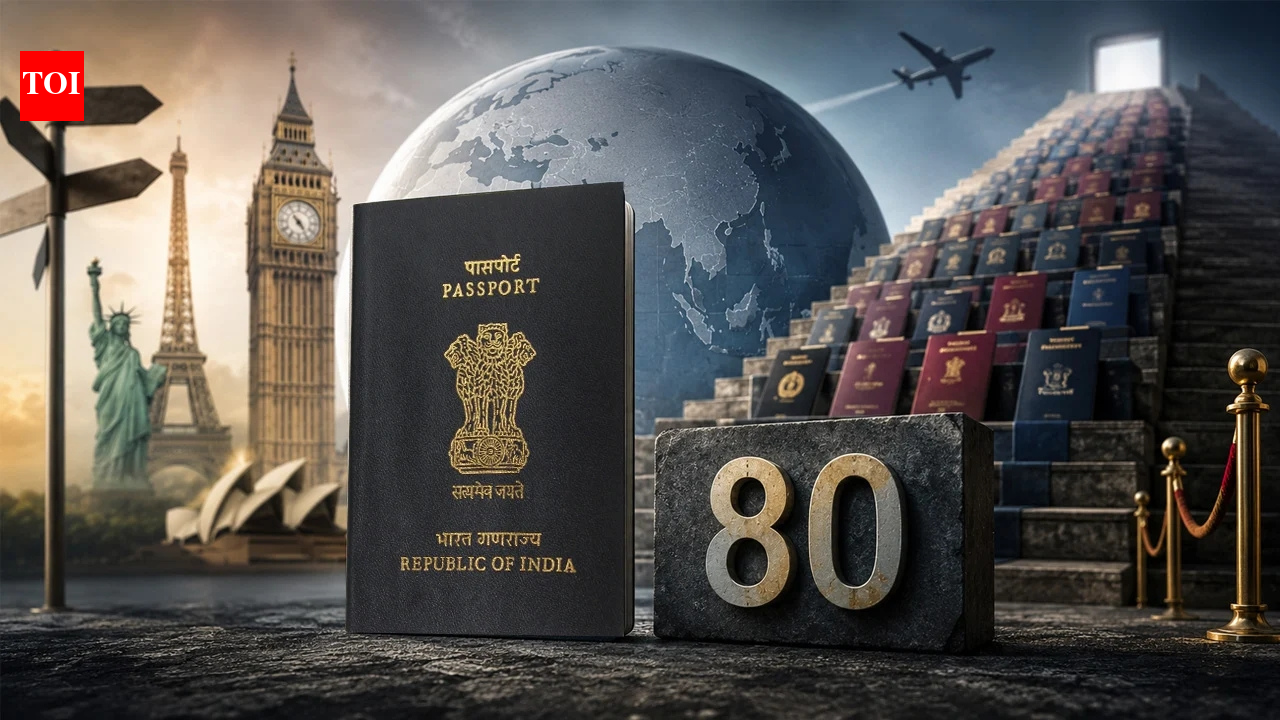 Why India, among largest economies, doesn’t rank in top 50 world’s most powerful passports