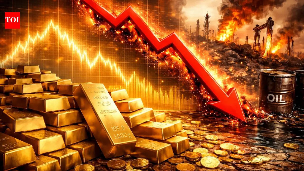 Gold, Silver Rate Today Live Updates: International gold, silver prices continue to drop as dollar strengthens