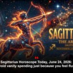 Sagittarius Horoscope Today, June 24, 2026: Avoid vanity spending just because you feel flush