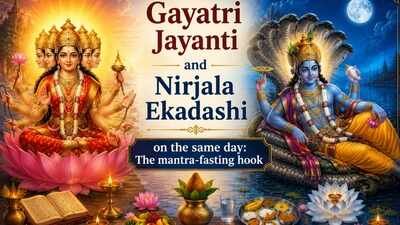 Gayatri Jayanti and Nirjala Ekadashi on the same day: The mantra-fasting hook