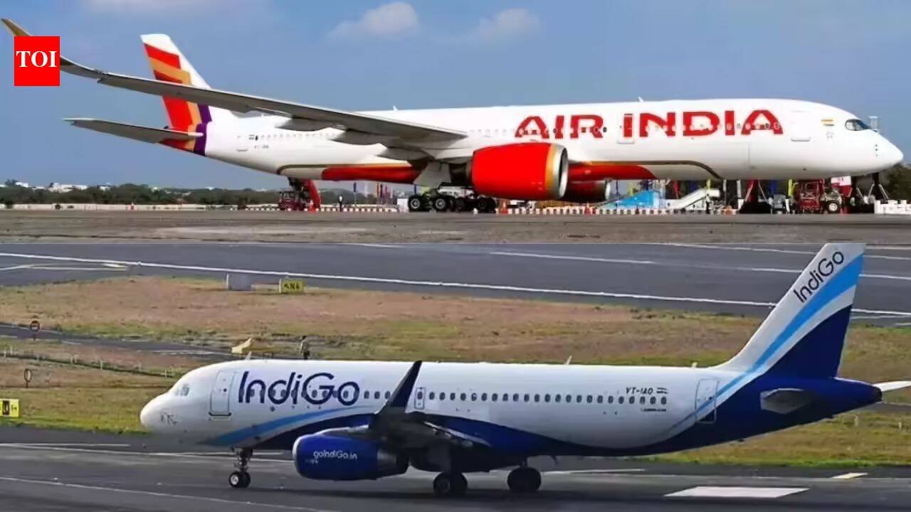 'Wrong turn': Air India plane comes in front of IndiGo flight on same taxiway at Ahmedabad airport
