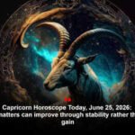Capricorn Horoscope Today, June 25, 2026: Financial matters can improve through stability rather than sudden gain