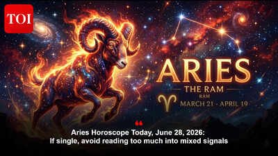 Aries Horoscope Today, June 28, 2026: If single, avoid reading too much into mixed signals