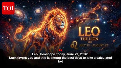 Leo Horoscope Today, June 29, 2026: Luck favors you and this is among the best days to take a calculated bet