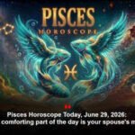 Pisces Horoscope Today, June 29, 2026: One comforting part of the day is your spouse's mood