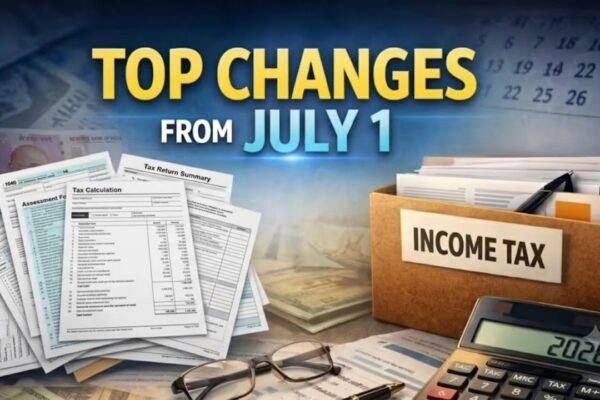 6 financial changes from July 1: What changes for ITR, Aadhaar, passport fees and bank rules