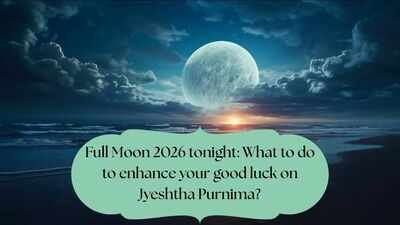 June's Full Moon 2026 tonight: What to do to enhance your good luck on Jyeshtha Purnima? |