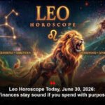 Leo Horoscope Today, June 30, 2026: Finances stay sound if you spend with purpose