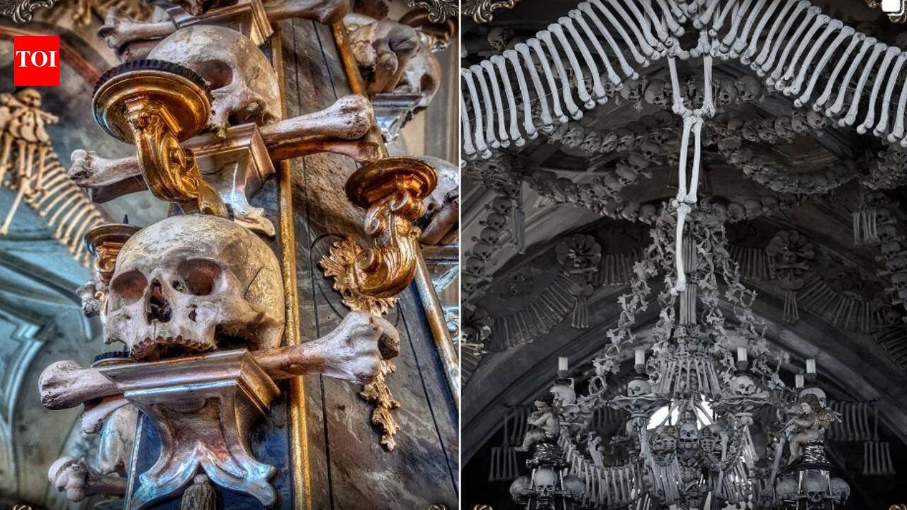 Sedlec Ossuary Church: This unique church in Europe is decorated with the bones of up to 70,000 people; here's how curious travellers can visit