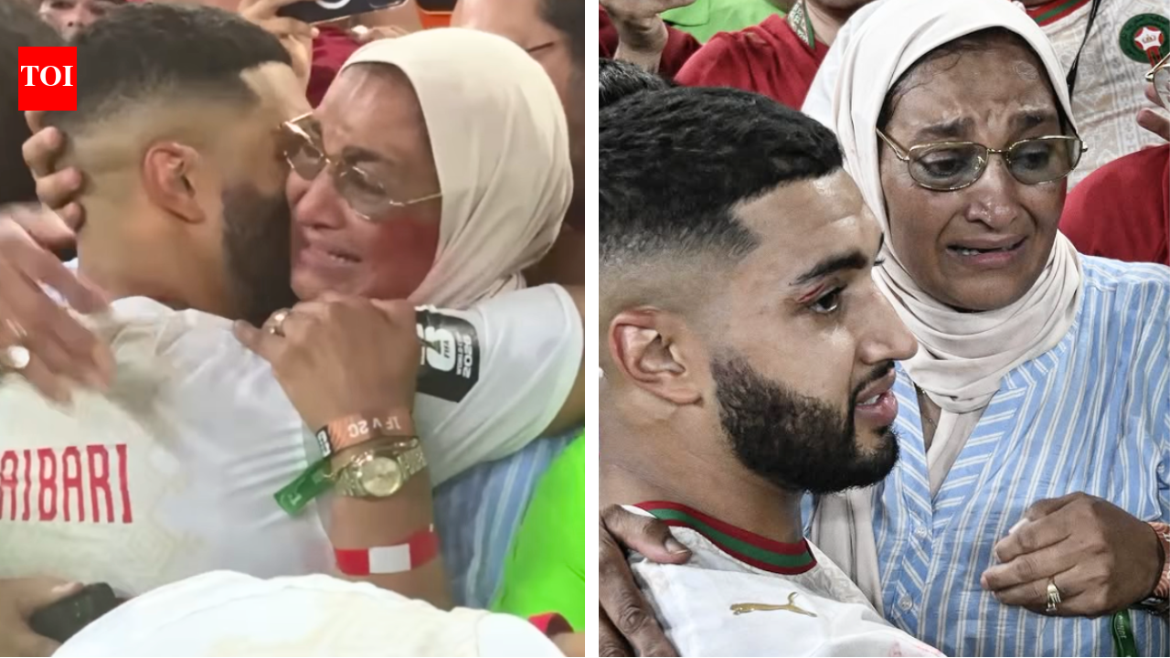Ismael Saibari With Mother Crying Viral Video Fifa: “Doctors said I may never walk”: Why Morocco’s FIFA WC hero Ismael Saibari's hug with his crying mother is touching millions