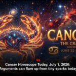 Cancer Horoscope Today, July 1, 2026: Arguments can flare up from tiny sparks today