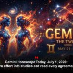Gemini Horoscope Today, July 1, 2026: Put extra effort into studies and read every agreement twice