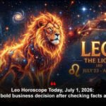 Leo Horoscope Today, July 1, 2026: Take one bold business decision after checking facts and timing