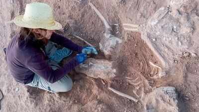 Archaeologists discover Roman soldier buried inside a 5,000-year-old Spanish fortress