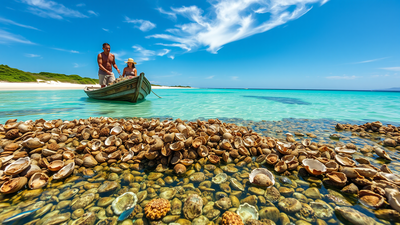 Australia recycled 150,000 wheelbarrows of oyster shells to rebuild a lost underwater ecosystem
