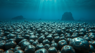 Billions under the Pacific Ocean: Apple-sized metal-rich rocks that could power the future of electric cars |