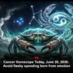 Cancer Horoscope Today, June 20, 2026: Avoid flashy spending born from emotion