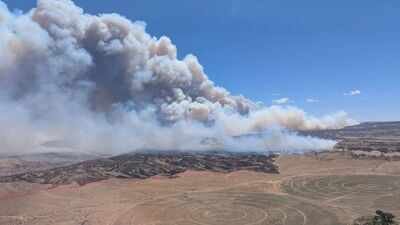 Three firefighters killed battling wildfires on Colorado-Utah border as blazes spread across US West