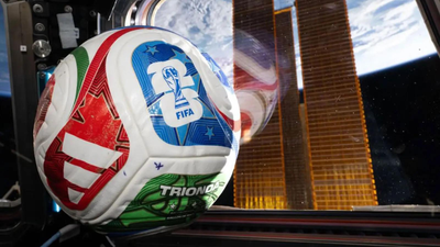 Football world cup goes orbital: FIFA's official 2026 match ball 'Trionda' reaches ISS for Nasa experiment