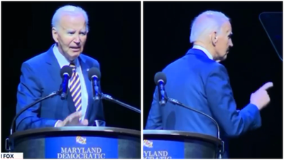 Joe Biden Speech: Watch: Joe Biden struggles to find stage exit after speech targeting Donald Trump