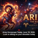 Aries Horoscope Today, June 19, 2026: Luck is sitting on your shoulder today