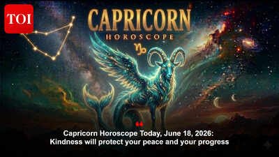 Capricorn Horoscope Today, June 18, 2026: Kindness will protect your peace and your progress