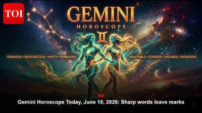 Gemini Horoscope Today, June 18, 2026: Sharp words leave marks