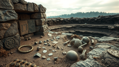 German archaeologists uncover 2,000-year-old Celtic prince's grave filled with gold, weapons and a wagon