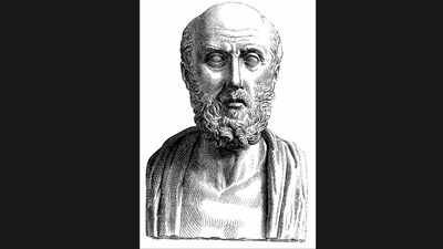 Quote of the day by Greek physician Hippocrates: "Natural forces within us are…" |