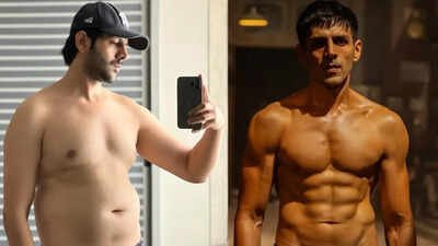 Kartik Aaryan recalls journey from 90 kgs to 72 kgs for 'Chandu Champion', here's how he gained muscle with a vegetarian diet: 'The 18 kilos I lost were...' | Hindi Movie News