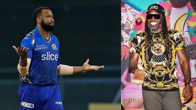 'Sorry, Universe Boss': Kieron Pollard's message after breaking Chris Gayle's T20 record | Cricket News