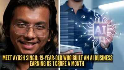 Meet Ayush Singh: 19-year-old who built an AI business earning Rs 1 crore a month |