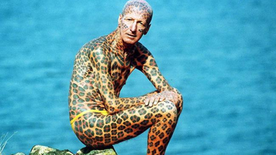 Meet Tom Leppard: The world's most tattooed man who lived alone in a remote Scottish hut for 20 years with no electricity or running water | World News