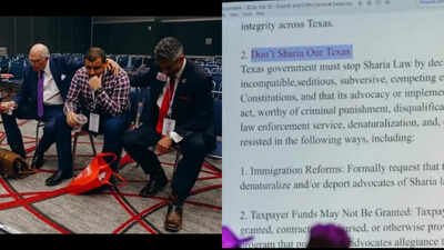'Don't Sharia Our Texas': Muslim GOP members asked to leave Republican convention, US if they don't become Christians