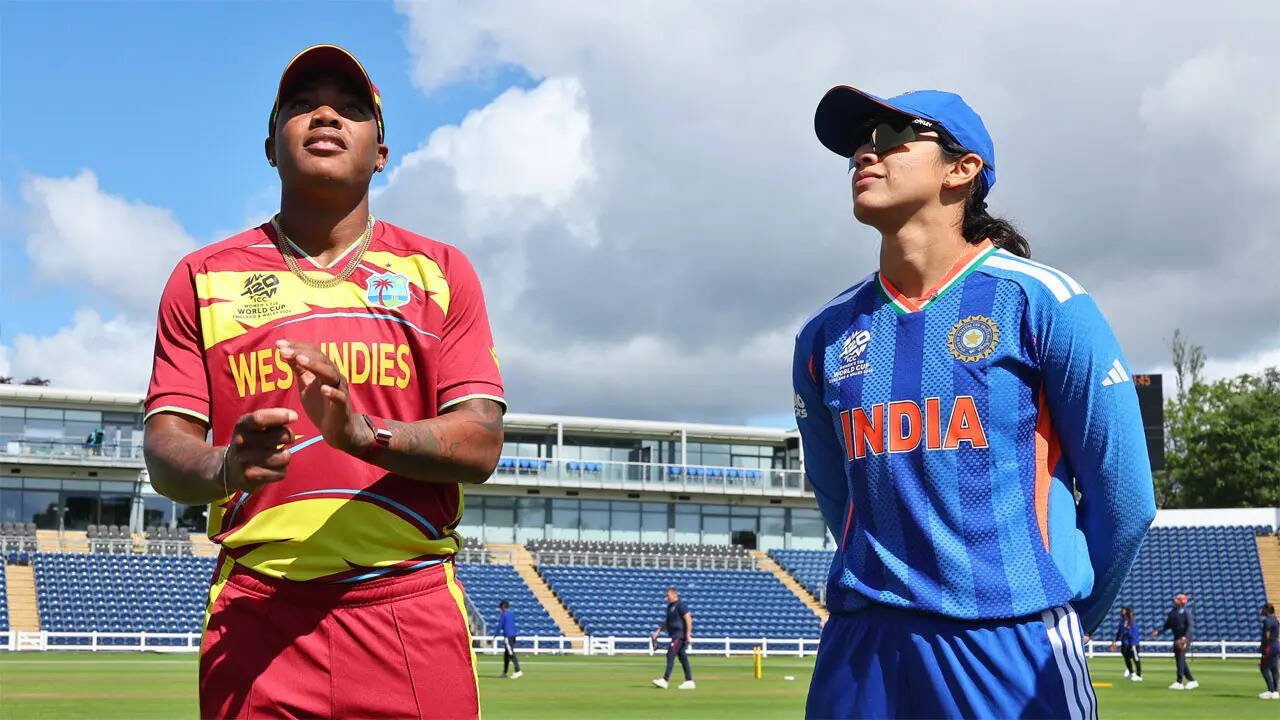 West Indies Women 63/0 in 9.0 Overs | India vs West Indies, ICC Women's T20 World Cup Warm-up Live Score