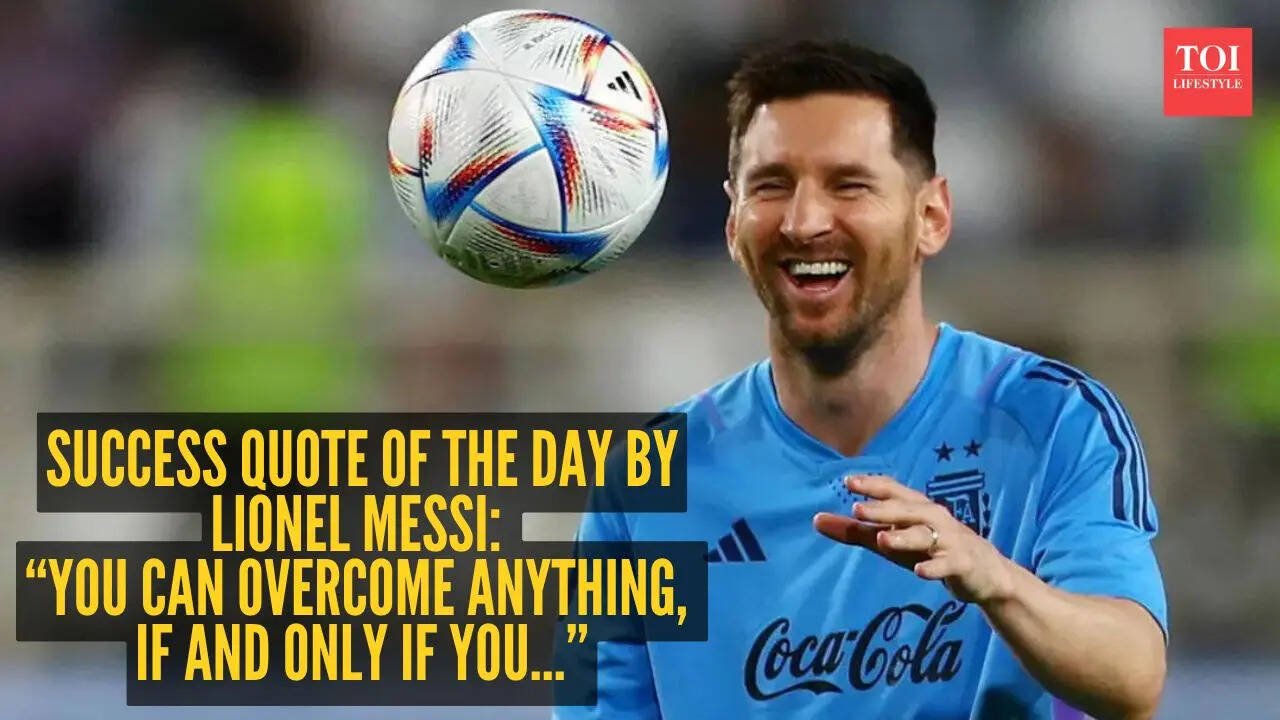 “You can overcome anything, if and only if you...”