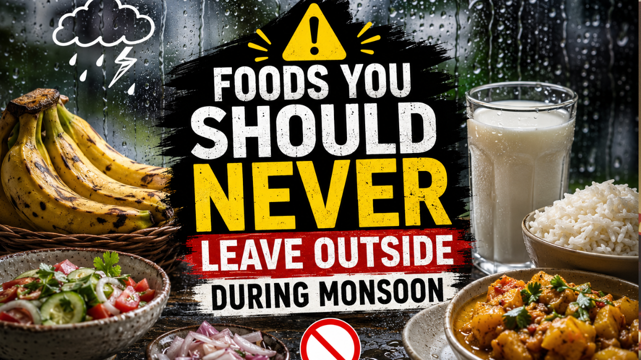 8 foods you should never leave outside during monsoon