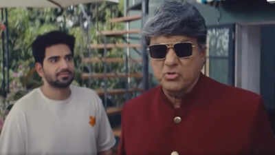 Mukesh Khanna: 'Shaktimaan bik gaya': Mukesh Khanna trolled as 'shameless' after starring in ad with Samay Raina after 'paraded on donkey' comment over 'India's Got Latent' | Hindi Movie News