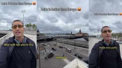 Noida Vs Europe: ‘Noida is better than Europe’: Indian traveller’s remarks ignite debate over Sweden, Germany and Austria