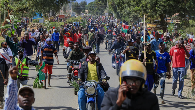 Kenya Protest: 'This will expose our people to Ebola': Big protest in Kenya against quarantine centre for affected US citizens