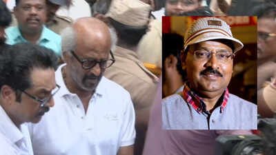 Rajinikanth halts 'Dharman' shoot to pay last respects to K. Bhagyaraj; calls the late filmmaker wonderful human being |