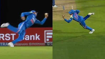 IND vs AFG: Outstanding! Shubman Gill takes one-handed blinder in 1st ODI - Watch | Cricket News