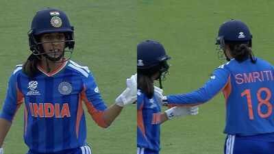 Drama! Smriti Mandhana, Jemimah Rodrigues involved in heated staredown after costly mix-up - Watch | Cricket News