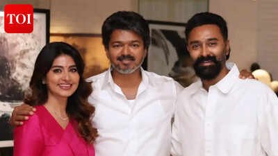 Sneha and Prasanna meet Chief Minister Vijay; actress shares emotional note on her 'GOAT' co-star's journey | Tamil Movie News