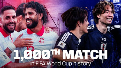 Match 1,000: Japan and Tunisia handed World Cup honour no two nations have ever received before | Football News