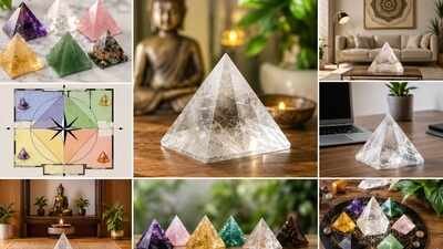 Crystal Pyramid in vastu: Benefits, direction to keep and powerful uses