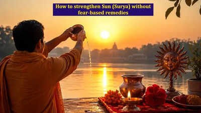 How to strengthen Sun (Surya) without fear-based remedies
