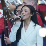 Kash Patel's girlfriend says it's an honor to sing national anthem at Freedom250, she is not taking payment