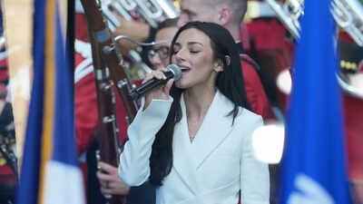 Kash Patel's girlfriend says it's an honor to sing national anthem at Freedom250, she is not taking payment